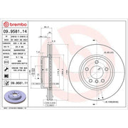Brembo Front Brake Discs & Pads fits BMW X3 2003-2011 2.0 2.5 3.0