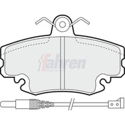 Fahren Front & Rear Pads fits Renault Megane I Coach 1999-2003 1.4