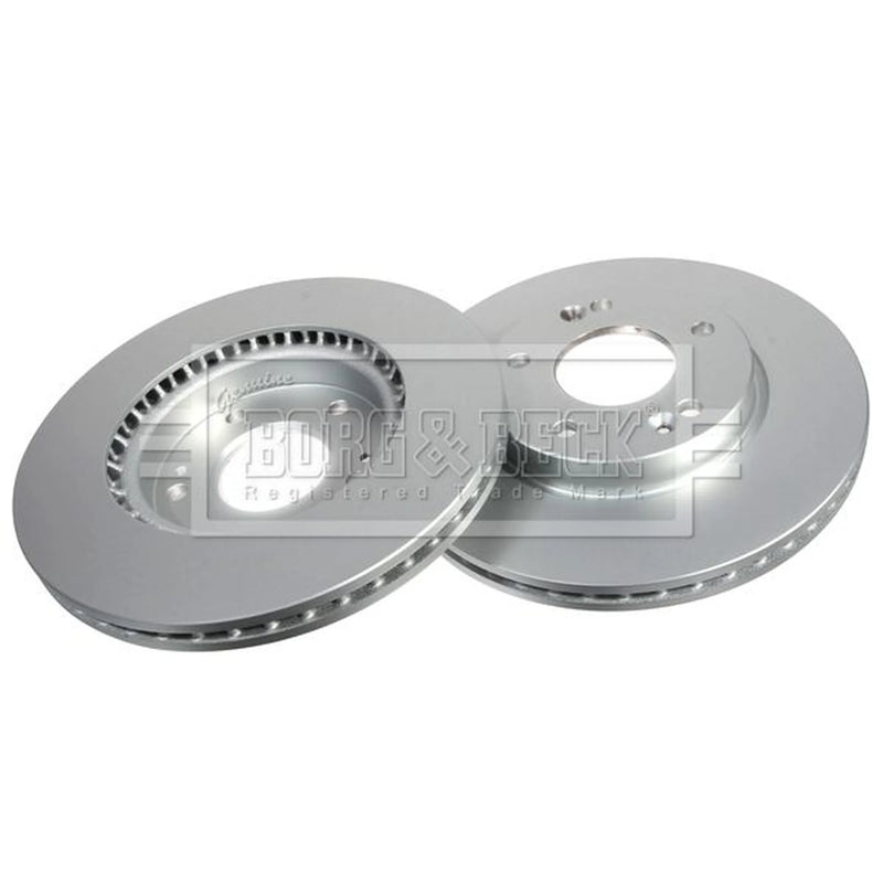 Borg & Beck Front & Rear Brake Discs & Pads fits Hyundai I30 2011-2017 1.4 1.6