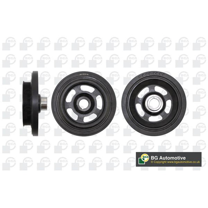 BGA Crank Shaft Belt Pulley fits Mercedes-Benz C-Class 2000-2008