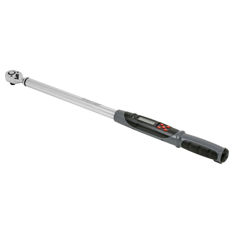 Premier Digital Torque Wrench with Angle Function 1/2"Sq Drive 30-340Nm Sealey Premier - Dynamic Drive