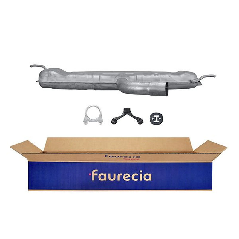 Hella End Silencer Rear fits VW Touran 2003-2015 1.9 2.0