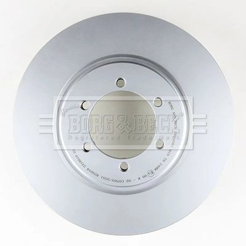 Borg & Beck Front Brake Vented Discs & Pads fits Ssangyong Rexton II 2002-2012