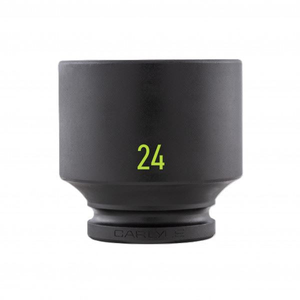 Carlyle Tools 1Dr  6Pt Standard Impact Socket  24mm - image 1