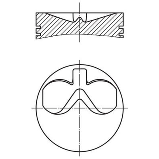 Mahle Piston Cylinder Bore = 125mm