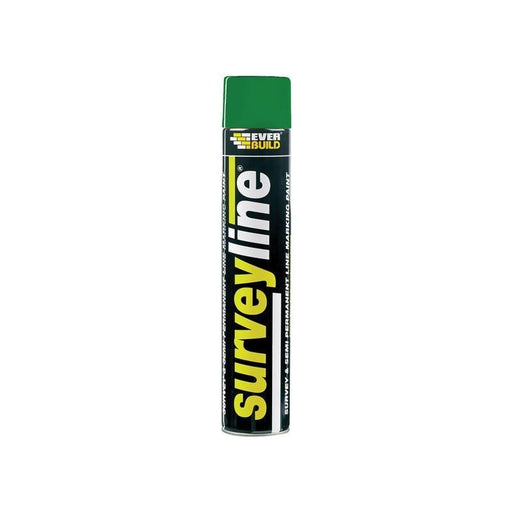 Everbuild Sika Survey Line® Marker Spray Green 700ml Everbuild Sika - Dynamic Drive