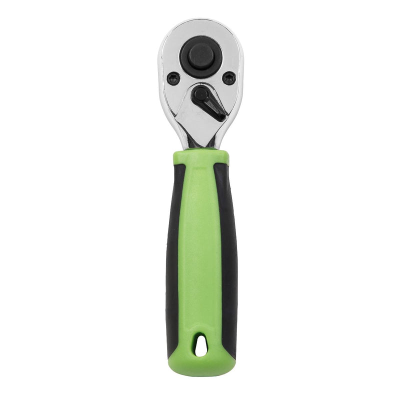 Siegen Siegen Stubby Ratchet Wrench with Flip Reverse 1/4"Sq Drive S01258 Siegen - Dynamic Drive