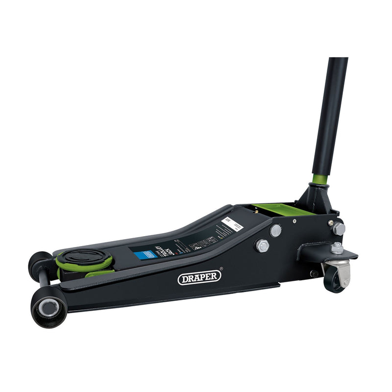 Draper Trolley Jack, 2.25 Tonne, Green 28466 Draper - Dynamic Drive