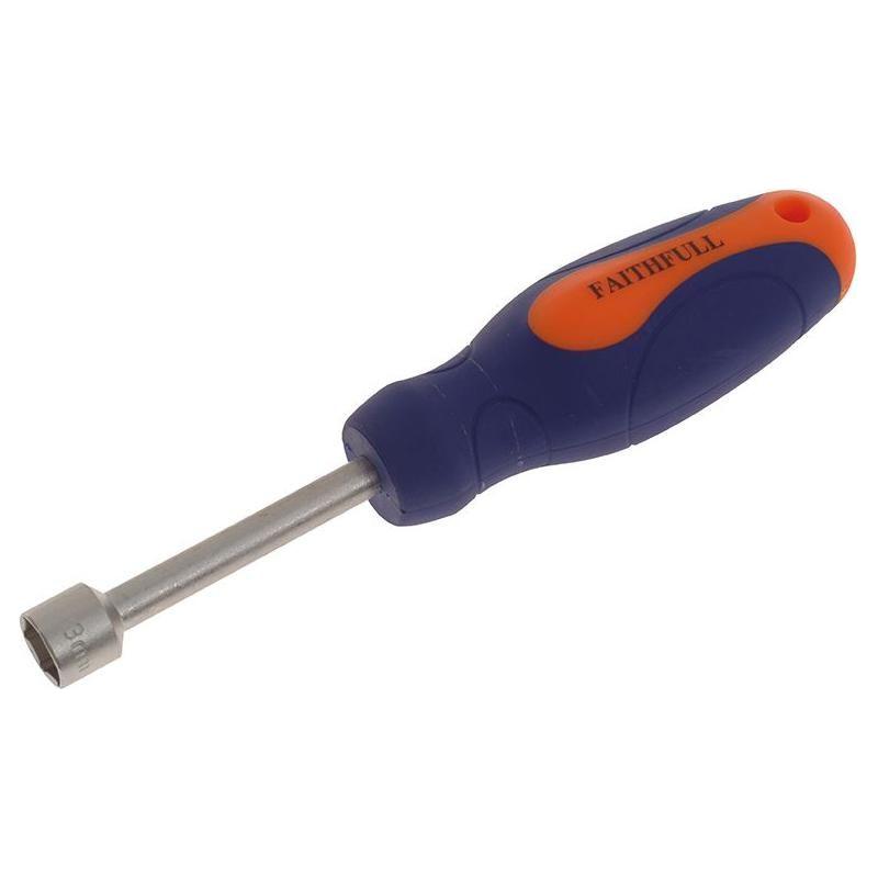 Faithfull Soft Grip Nut Spinner 9mm Faithfull - Town Tools