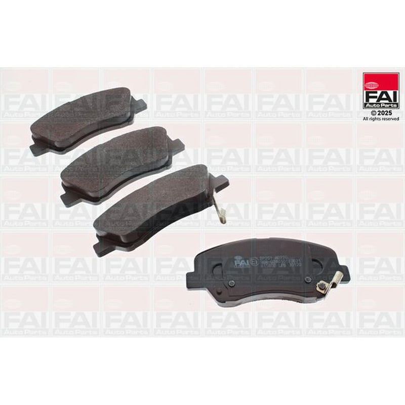 FAI Front & Rear Brake Discs & Pads fits Hyundai Accent IV 2011-2017 1.6