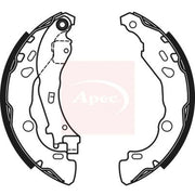 Apec Brake Shoe Set Axle Kit SHU719