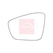 Apec Exterior Wing Mirror Glass Left fits Seat Mii 2011-2020 1.0