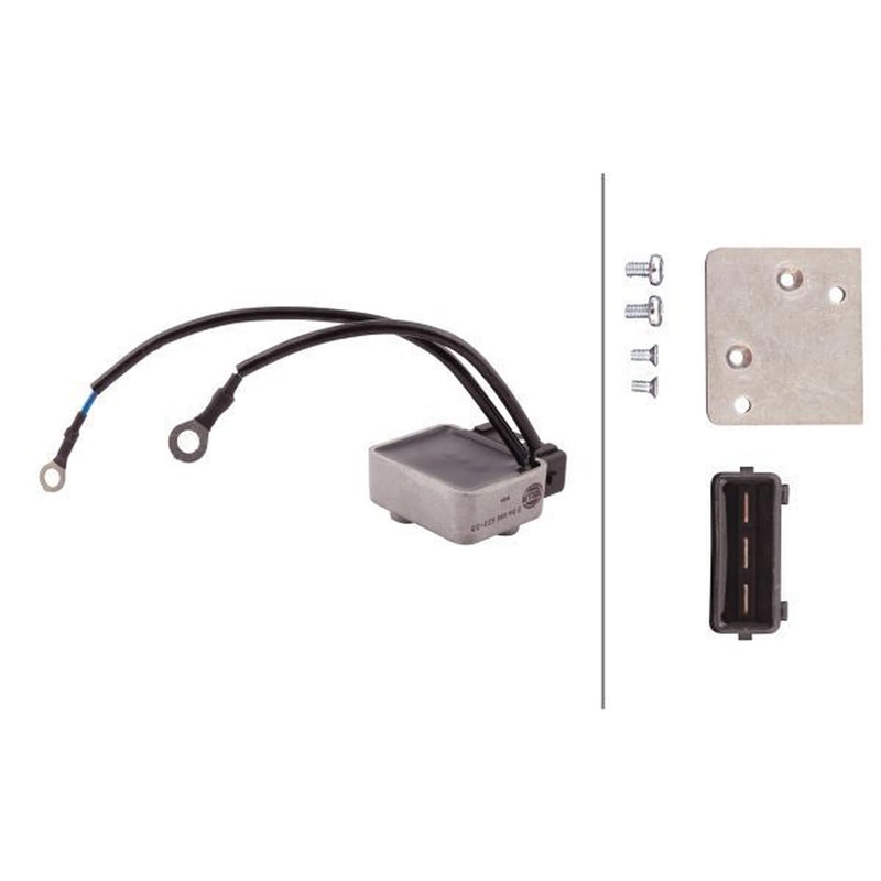 Hella Ignition Switch Unit fits Audi 100 C4 1990-1994 2.0 2.3