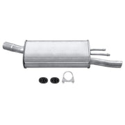 Hella End Silencer Rear fits Opel Corsa B 1993-2000 1.2 1.5 1.7