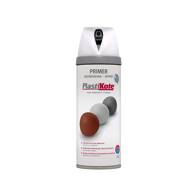 PlastiKote Twist & Spray Primer White 400ml