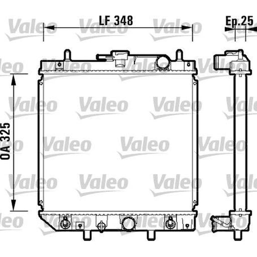 Valeo Engine Radiator 734210