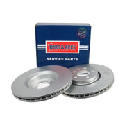 Borg & Beck Front & Rear Brake Discs & Pads fits Volvo XC90 I 2002-2014