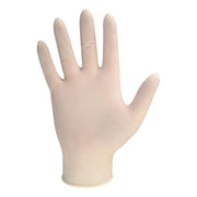 Bodyguards Powder Free White Latex Disposable Gloves Small Box of 100 Bodyguard  - Dynamic Drive