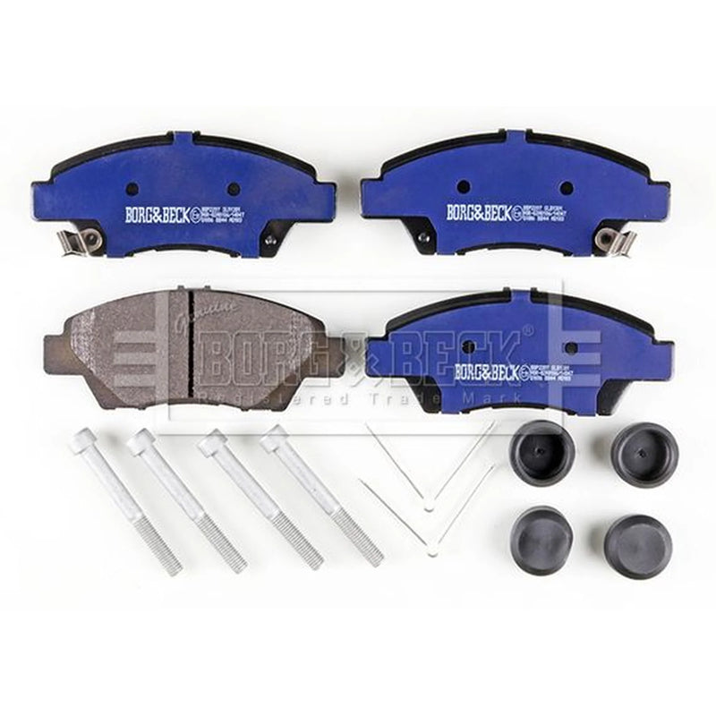 Borg & Beck Front Brake Vented Discs & Pads fits Honda Cr-Z 2010-2013 1.5
