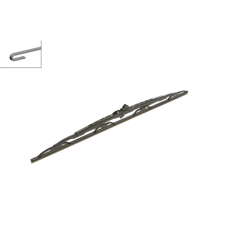 Bosch Front & Rear Super Plus Wiper Blade Set fits Chevrolet Spark 2010 on 1.2