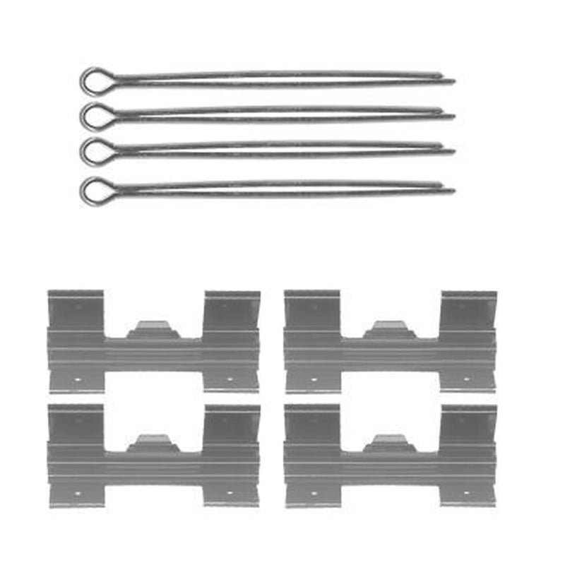 Mintex Brake Pad Accessory Fitting Kit Front fits Ford Transit 1977-1986