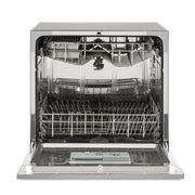 Baridi Tabletop Dishwasher 8 Place Settings 8L Capacity - Silver DH87 Baridi - Dynamic Drive