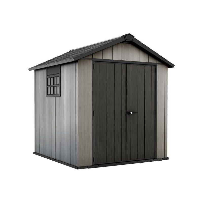 Keter Oakland Shed Grey 7.5 x 7ft Keter - Dynamic Drive