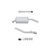 Hella End Silencer Rear fits Fiat Uno 1983-1995 0.9 1.0