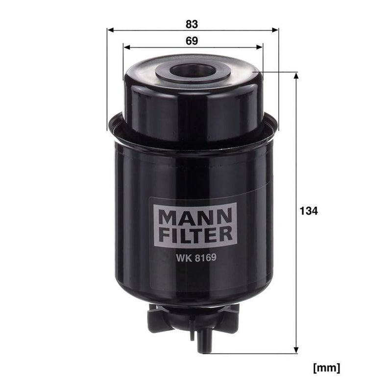 MANN-FILTER Fuel Filter Element fits New Holland Tm 2002-2007