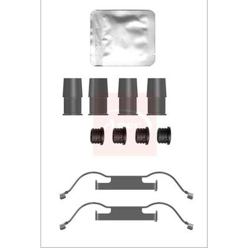 Apec Brake Pad Accessory Fitting Kit Front fits Citroën Berlingo 2018-2019