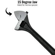 Teng Tools Adjustable Wrench 375mm Teng Tools - Dynamic Drive