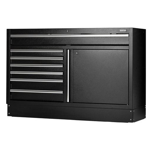 BUNKER Modular Floor Cabinet, 7 Drawer, 1360mm - MS400-7BU54 - image 1