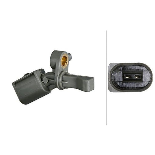 Hella ABS Wheel Speed Sensor Rear Right fits Audi A1 2018 on