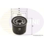 Comline Service Kit with Air, Oil & Cabin Filters fits Renault Twingo I