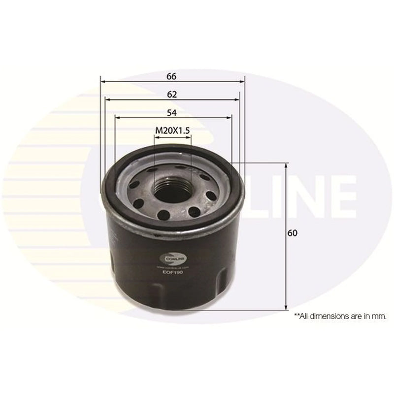 Comline Full Service Kit with Air, Oil, Fuel & Cabin Filt fits Renault Twingo II