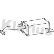 Klarius Box With Tail Pipe Rear fits Nissan Note 2006-2012 1.5