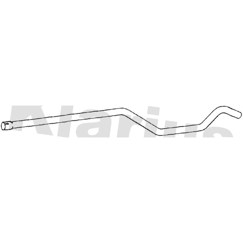Klarius Exhaust Pipe OD fits Opel Zafira / Zafira Family B 2007-2015 1.7