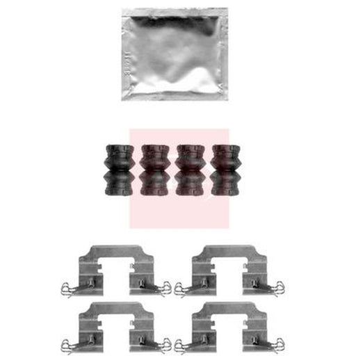 Apec Brake Pad Accessory Fitting Kit Rear fits Renault Espace V 2015-2023