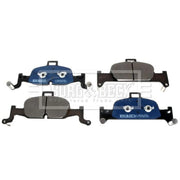 Borg & Beck Front & Rear Brake Discs & Pads fits Audi Q5 2017-2020 3.0
