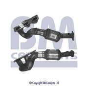 BM Catalysts Homologated Petrol Cat fits BMW 5 2000-2010