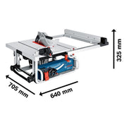 Bosch GTS 10 J Professional Table Saw 1800W 240V Bosch - Dynamic Drive