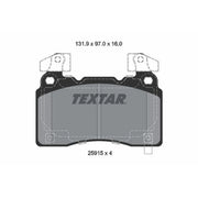 Textar Front Brake Pad Set 2591503