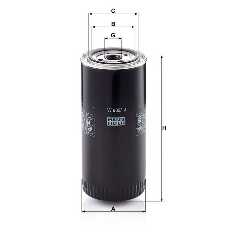 MANN-FILTER Engine Oil Filter