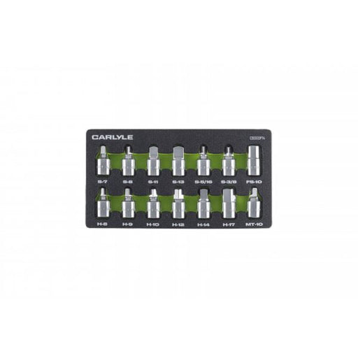 Carlyle Tools 14 Pc Oil Drain Plug Socket Set - image 1