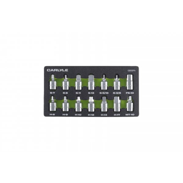 Carlyle Tools 14 Pc Oil Drain Plug Socket Set - image 1