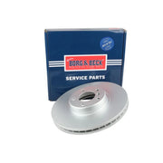 Borg & Beck Front Vented & Rear Vented Brake Discs & Pads fits BMW X6 2008-2019