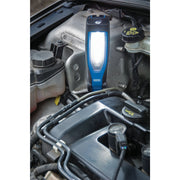 Draper COB/SMD LED Rechargeable Inspection Lamp, 10W, 1,000 Lumens, Blue, 1 x US Draper - Dynamic Drive