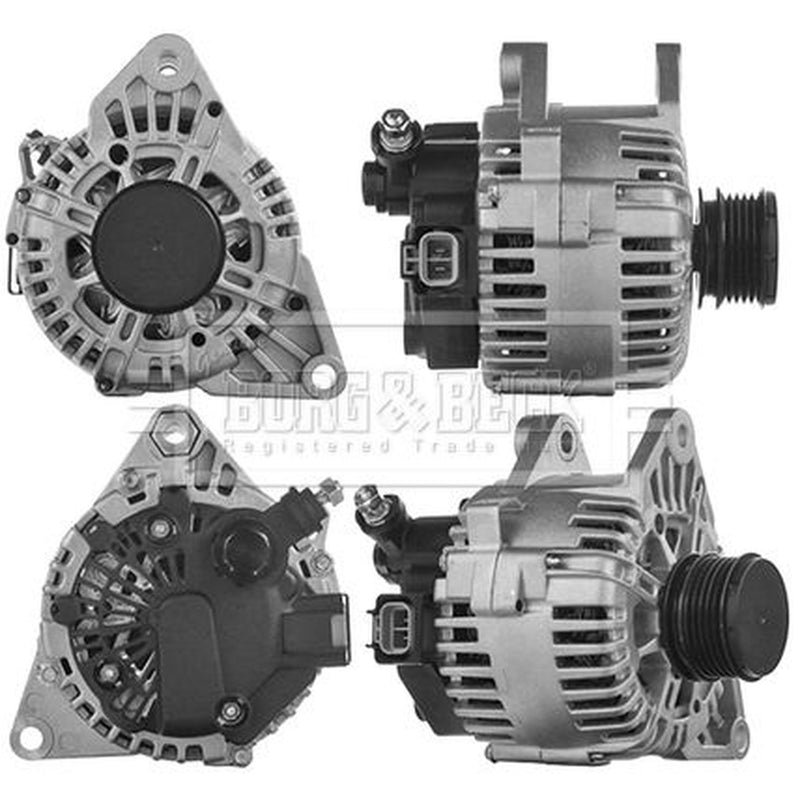 Borg & Beck Car Alternator 12V fits Hyundai Accent III 2005-2010 1.5