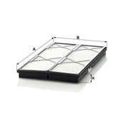 MANN-FILTER Service Kit with Air, Oil & Cabin Filters fits Mercedes-Benz V-Class