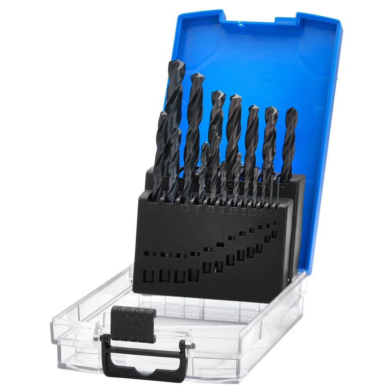 Draper Black HSS Drill Bit Set (19 Piece) - DBBS1 - image 1